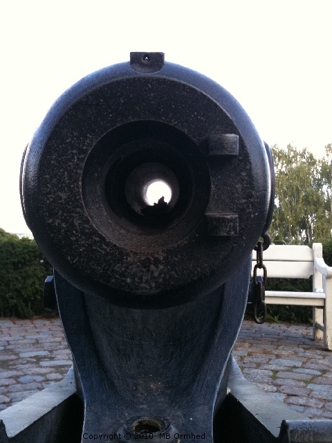 Kanon vid Taxinge slott