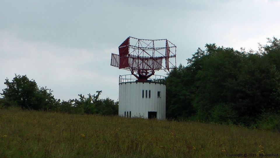 Radarstation p fd Bulltofta flygplats