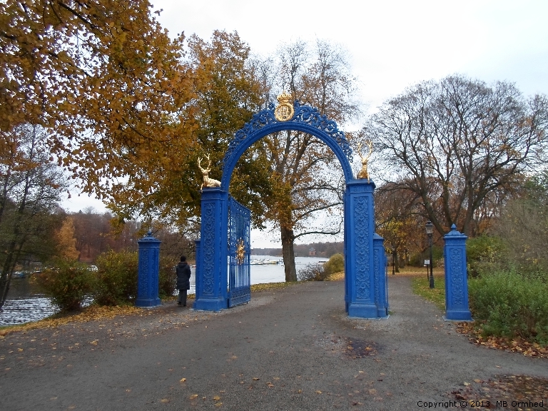 Entrn till Kungliga Djurgrden, vid Djurgrdsbron