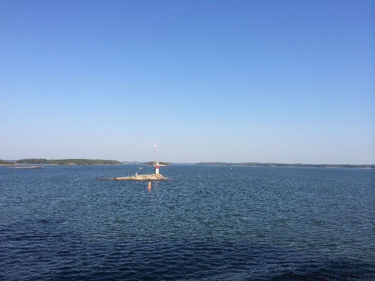 En fyr i den Finlndska skrgrden.