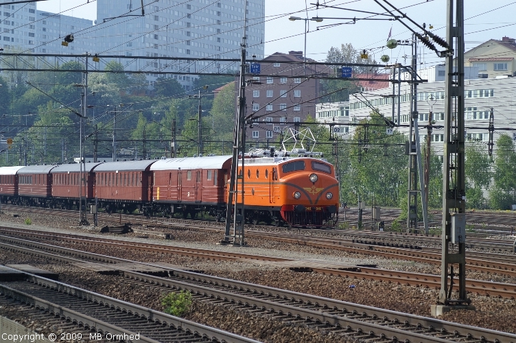 Rapidloksdraget tg passerar Hagalund