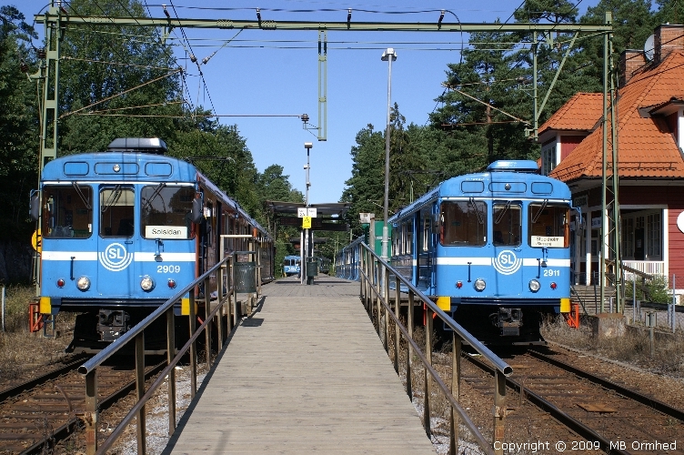 Tgmte vid Igelboda, Saltsjbanan