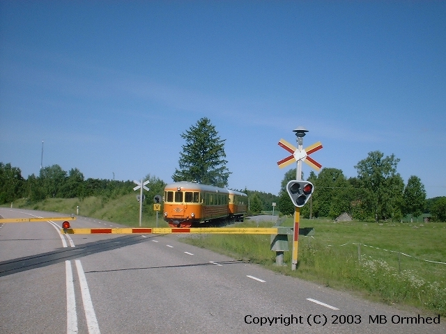 Rlsbuss efter avgng frn Brby