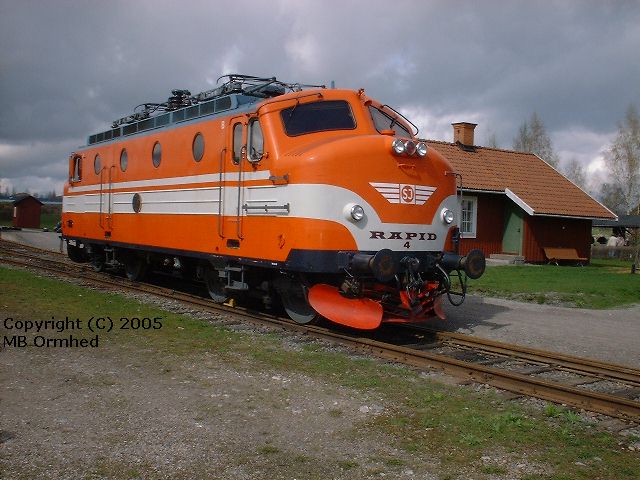 Rapidlok p Jrnvgsmuseet i Gvle