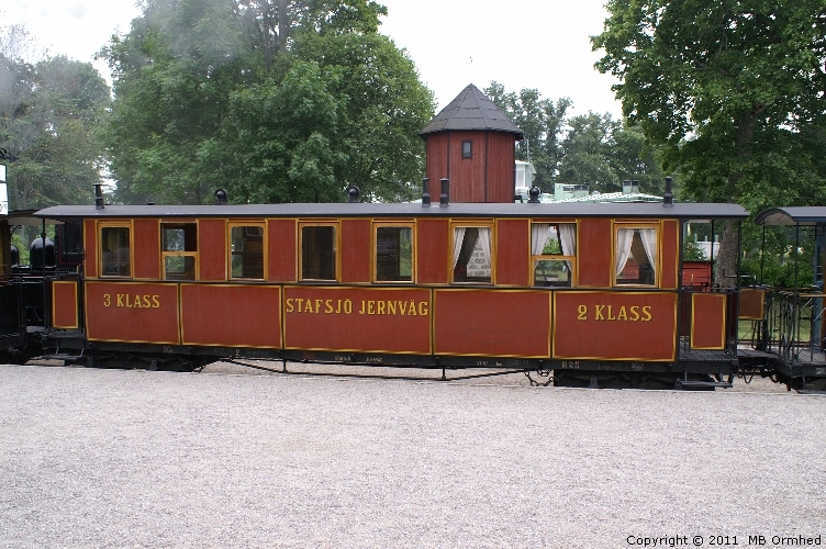 En Stafsj Jernvgsvagn i Mariefred
