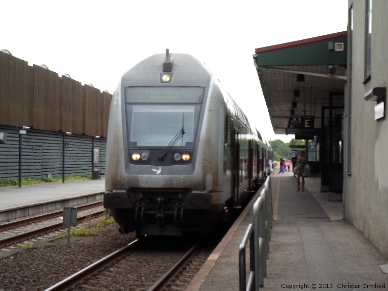 Manvervagn DSB ABs 7908 och lok DSB ME 1532