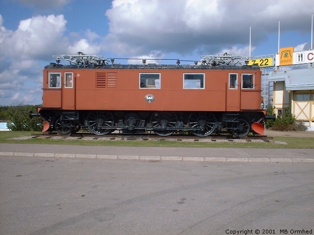 D-lok 543 vid Checkpoint Dallven