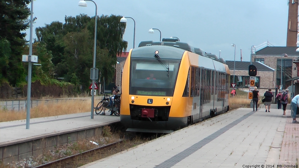 Tg mot Hillerd vid Gilleleje