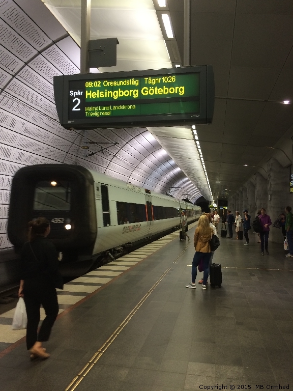 resundstg 1026 p Triangelstationen i Malm.