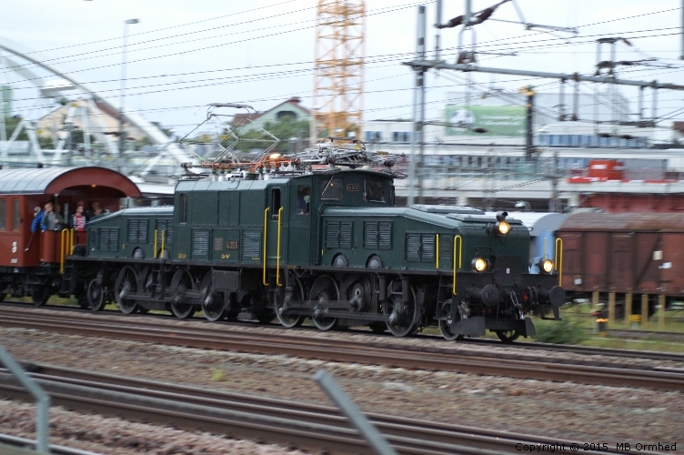 Krokodillok med nummer 14305, vid Hagalund.