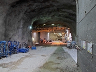 Citybanans snktunnel, sett frn citybanans tunnel under Sdermalm.
Bilden tagen: 2013-10-13
Publicerad: 2014-02-09