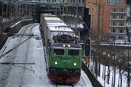 Godstg vid centralbron i Stockholm.
Tget dras av Green Cargos RC-lok nr 1275.
Bilden tagen: 2007-01-28
Publicerad: 2007-02-15